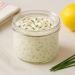 Crème ciboulette citron